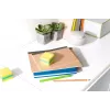 3M Post-it 2051L notas quadradas azul, verde, turquesa, amarelo 400 folhas autoadesivas