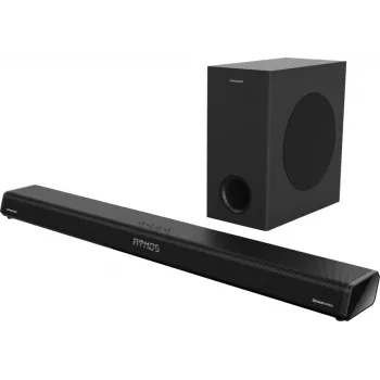 Grundig 2.1 Dolby Atmos barra de som DSB 2100, 2.1 canais, 280 W, 280 W, subwoofer ativo, sem fios, 60 - 20000 Hz