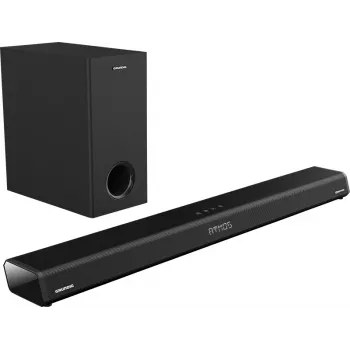 Grundig 2.1 Dolby Atmos barra de som DSB 2100, 2.1 canais, 280 W, 280 W, subwoofer ativo, sem fios, 60 - 20000 Hz