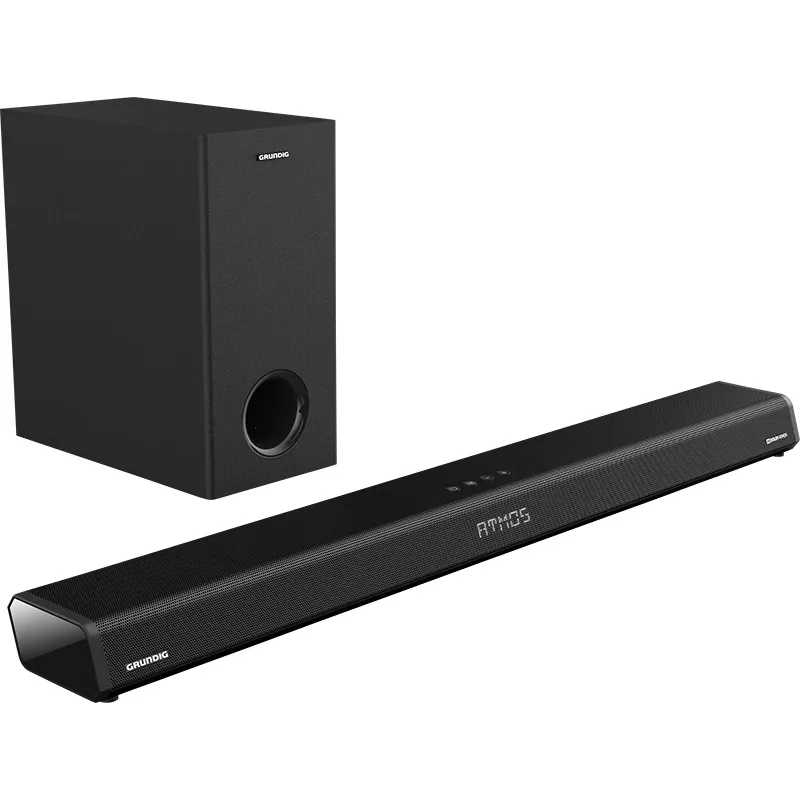 Grundig 2.1 Dolby Atmos barra de som DSB 2100, 2.1 canais, 280 W, 280 W, subwoofer ativo, sem fios, 60 - 20000 Hz