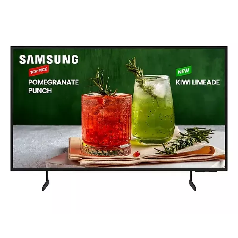 Ecrã plano de sinalização digital Samsung BE85D-H 2,16 m (85 polegadas) LED Wi-Fi 4K Ultra HD preto Tizen 16/7