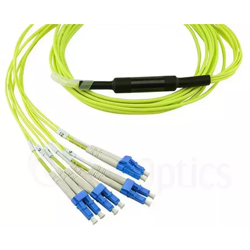 Cabo de fibra ótica InfiniBand BlueOptics CBL-MPO12-4LC-SMF-3M-BO 3m MPO 4x LC