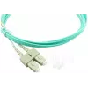 BlueOptics 055702T512000001M-BO cabo de ligação de fibra ótica duplex, LC-SC multimodo OM3, 1 m, LC-UPC/SC-UPC, bege