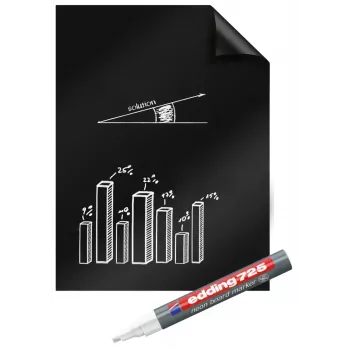 Película para quadro Legamaster Magic-Chart 60x80cm