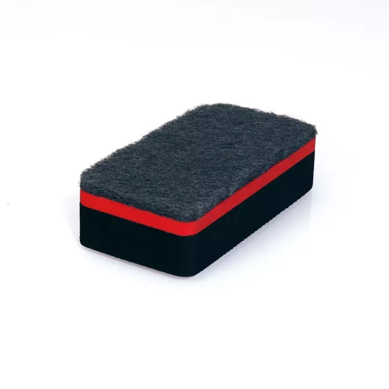 Borracha Sigel BA187 EVA Fleece preto vermelho 90x45x26mm