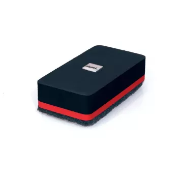 Borracha Sigel BA187 EVA Fleece preto vermelho 90x45x26mm