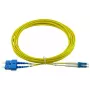 Cabo de fibra ótica InfiniBand BlueOptics SFP3132BU0.5MK 0,5 m LC SC