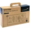 Conjunto de acessórios Legamaster WOODEN 17 peças certificado FSC