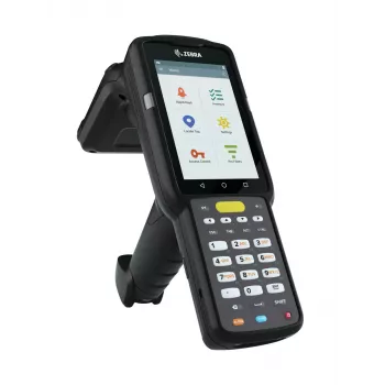 Zebra MC3330xR Computador móvel portátil 10,2 cm (4 polegadas) 800 x 480 píxeis ecrã tátil 680 g preto