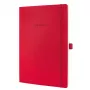 Caderno Sigel Conceptum A4 194 folhas vermelho