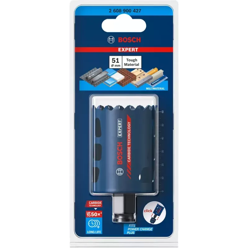Serra copo Bosch 2 608 900 427 5,1 cm para tijolo plástico madeira