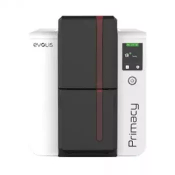 Impressora de cartões Evolis Primacy 2 USB Ethernet 300 dpi — impressão de cartões PVC frente e verso