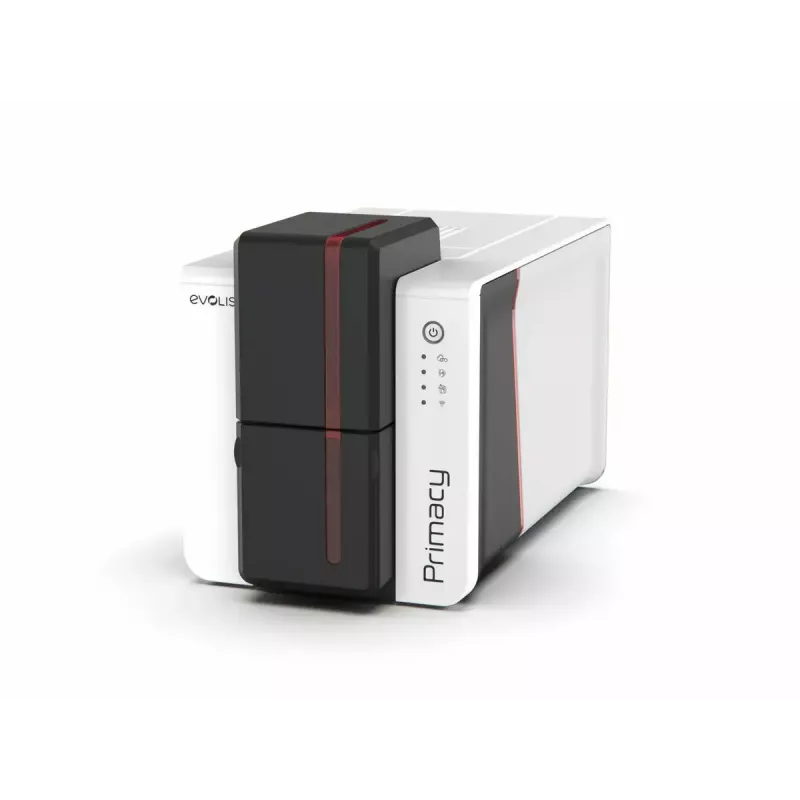 Impressora de cartões Evolis Primacy 2 USB Ethernet 300 dpi — impressão de cartões PVC frente e verso