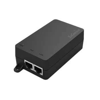 Adaptador PoE EnGenius 1 porta GbE entrada 110~240VAC 802.af/at, saída 54V/0,6A