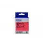 Cartucho de etiquetas Epson Pastel LK-4RBP preto/vermelho 12 mm (9 m)