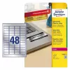 Etiqueta de impressora autocolante Avery L6009-8