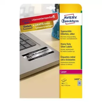 Etiqueta de impressora autocolante Avery L6009-8