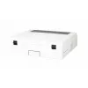 Bastidor de parede Equip slim Flex armário 19 polegadas 5U RAL7035 cinzento