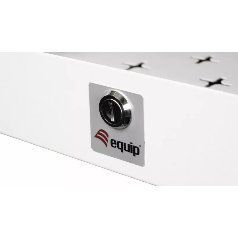 Bastidor de parede Equip slim Flex armário 19 polegadas 5U RAL7035 cinzento