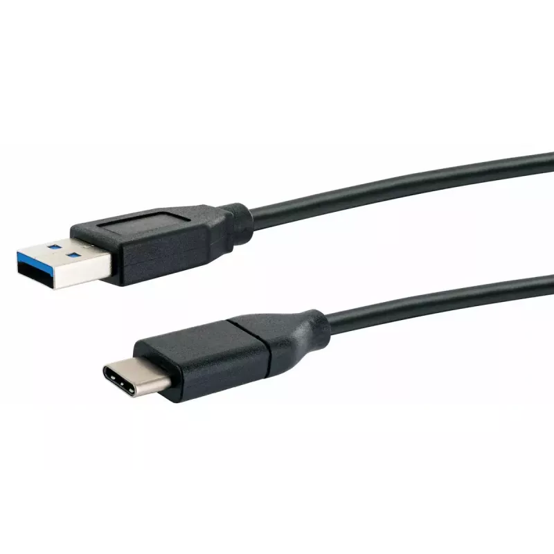 Cabo USB Schwaiger LK 050 C USB 3.2 Gen 2 0,5m USB A USB C preto