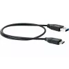 Cabo USB Schwaiger LK 050 C USB 3.2 Gen 2 0,5m USB A USB C preto