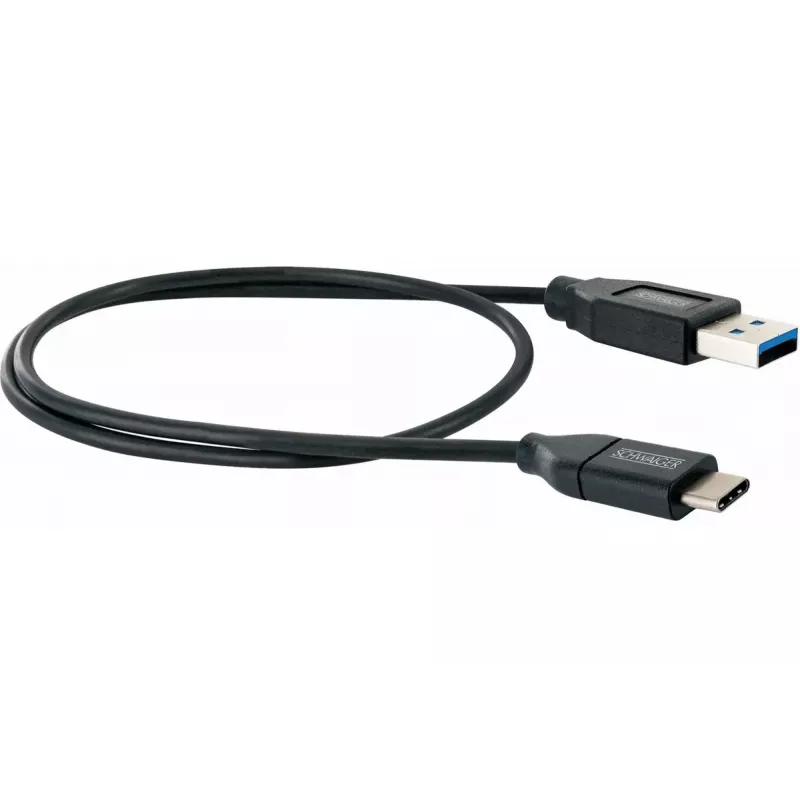 Cabo USB Schwaiger LK 050 C USB 3.2 Gen 2 0,5m USB A USB C preto