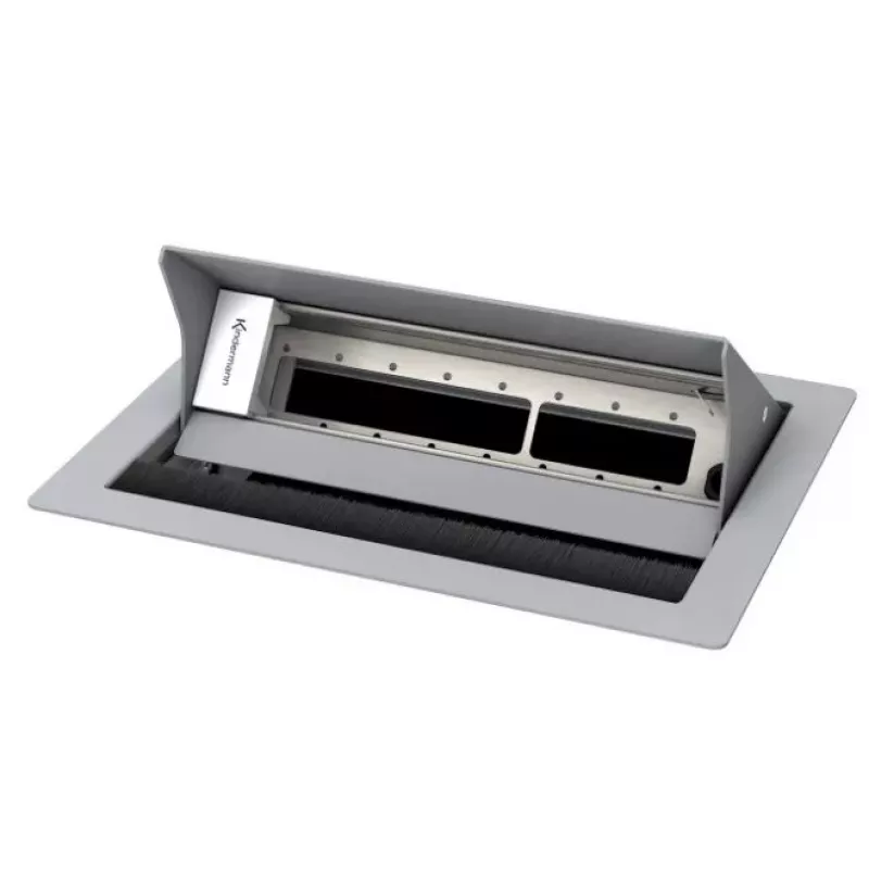 Caixa de tomada Kindermann 7492000070 Type F cinzento largura 250 mm profundidade 190 mm