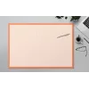 Tapete de secretária Sigel HO270 — tapete de papel para secretária, laranja/branco, 595×410 mm