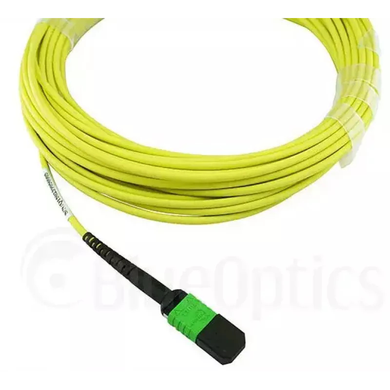 Cabo de fibra ótica MPO 4x LC BlueOptics CBL-MPO12-4LC-SMF-10M 10m G.657.A1
