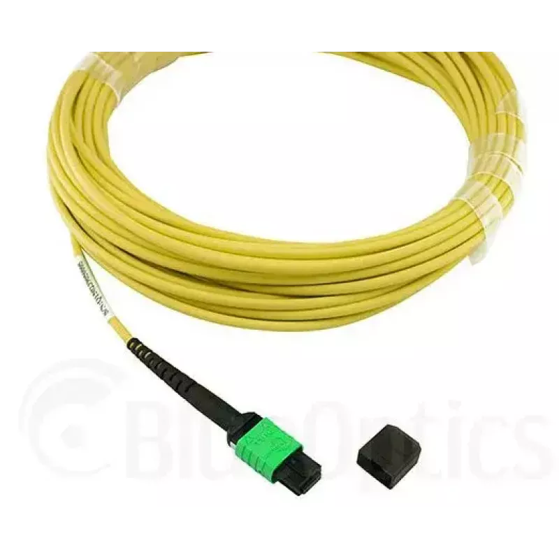 Cabo de fibra ótica MPO 4x LC BlueOptics CBL-MPO12-4LC-SMF-10M 10m G.657.A1