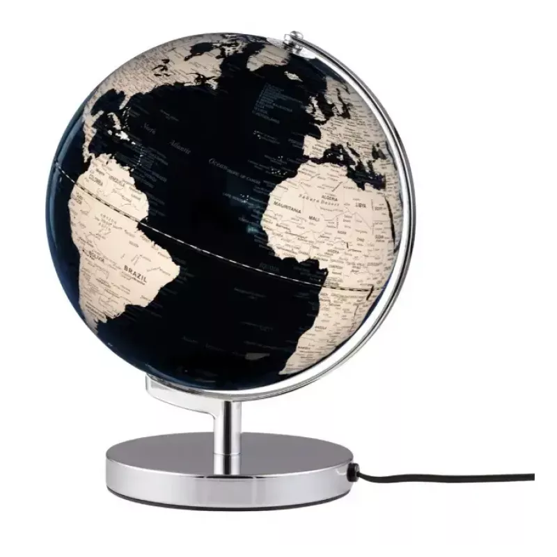 Globo político TROIKA TERRA LIGHT 25 cm design clássico base de mesa