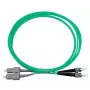 Cabo de fibra ótica BlueOptics SFP3233EU0.5MK SC ST OM3 0,5 m azul-água