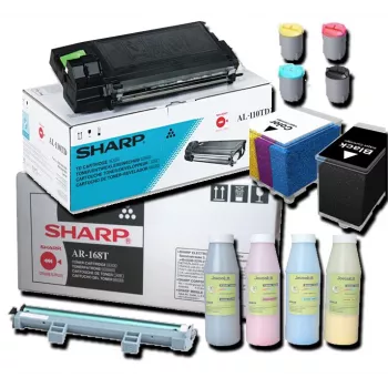 Cartucho de toner Sharp MX-27GTCA ciano para impressora laser, rendimento 15.000 páginas, 1 unid.