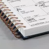 Caderno de notas Sigel JN602 A5 120 folhas preto azul