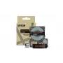 Fita para impressora de etiquetas Epson LK-5BKP preto dourado 1,8 cm