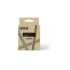 Fita para impressora de etiquetas Epson LK-5BKP preto dourado 1,8 cm