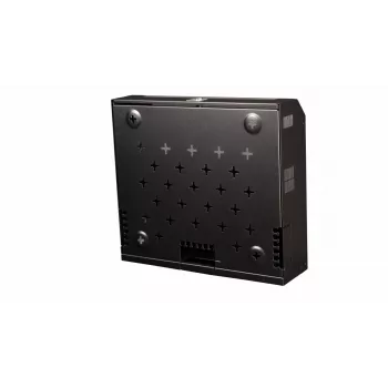 Armário de rack de parede slim Flex 19' 5U RAL9005 preto
