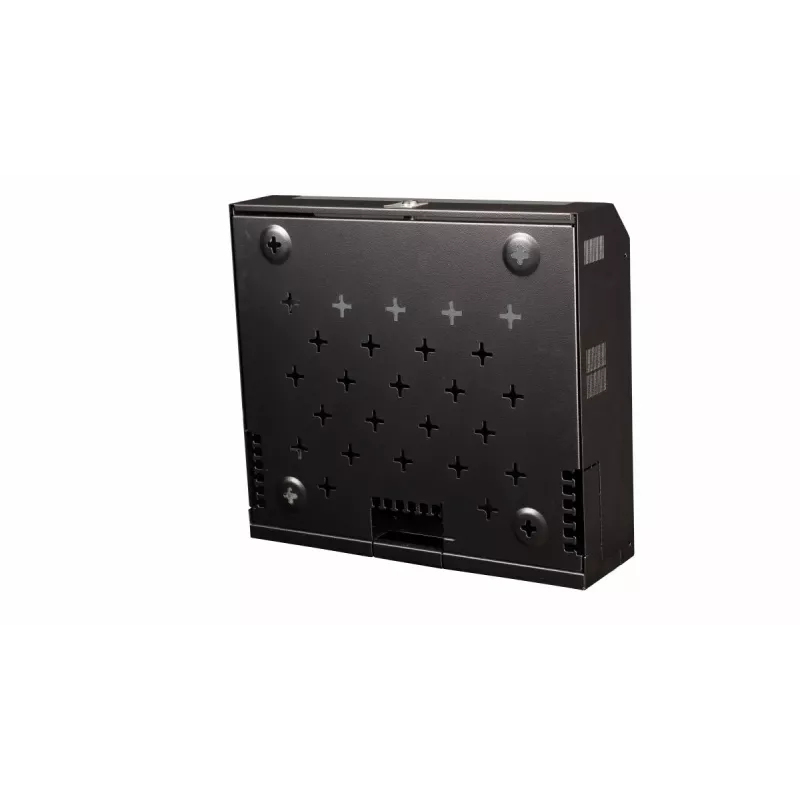 Armário de rack de parede slim Flex 19' 5U RAL9005 preto