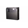 Armário de rack de parede slim Flex 19' 5U RAL9005 preto