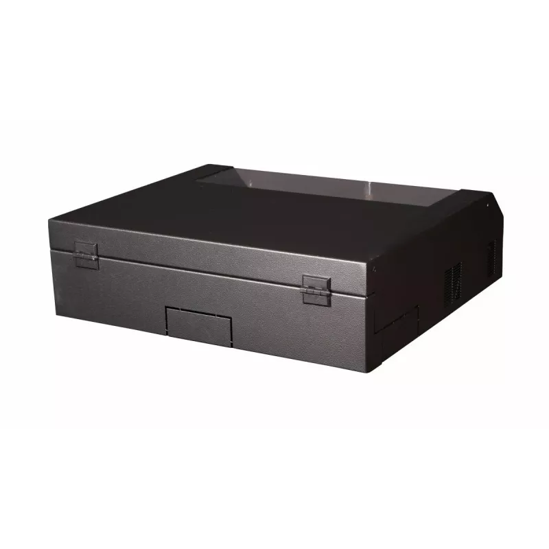 Armário de rack de parede slim Flex 19' 5U RAL9005 preto