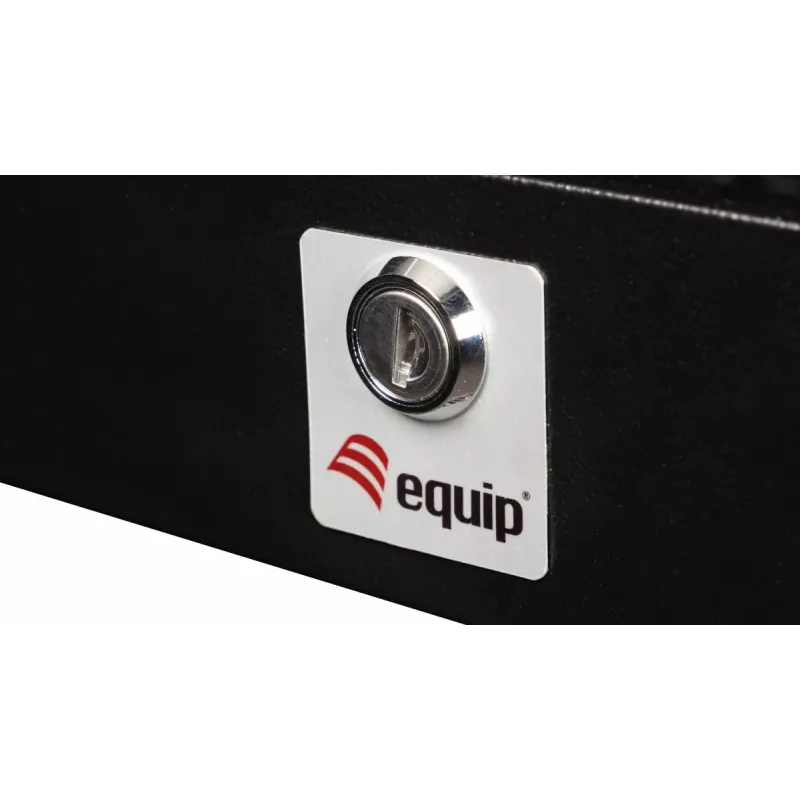 Armário de rack de parede slim Flex 19' 5U RAL9005 preto
