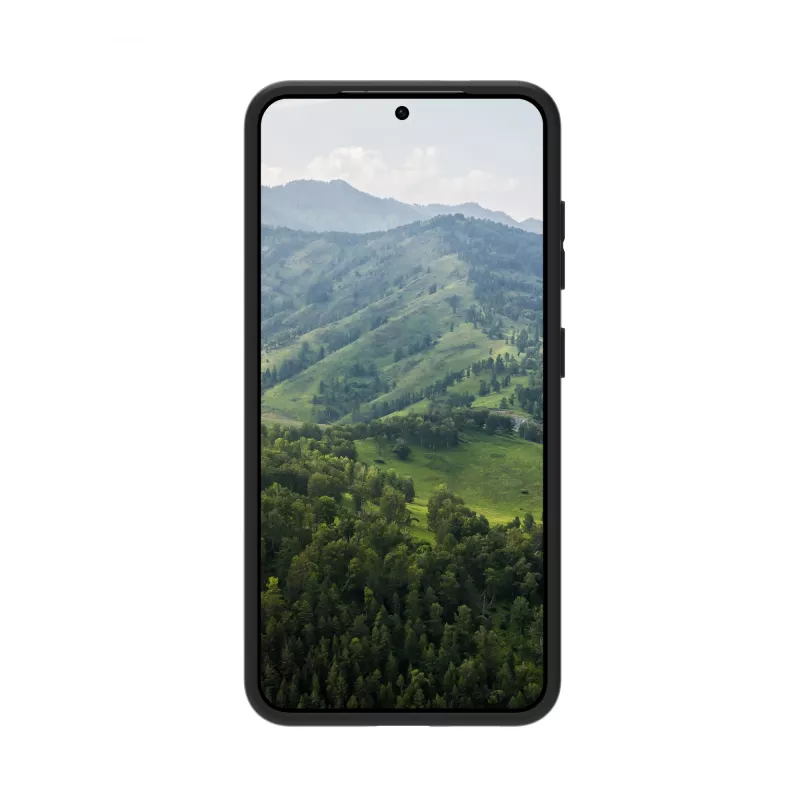 Capa traseira dbramante1928 Nuuk para Samsung Galaxy S25+ — plástico, preto
