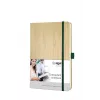 Bloco de notas Sigel Conceptum A5 194 folhas bambu bege