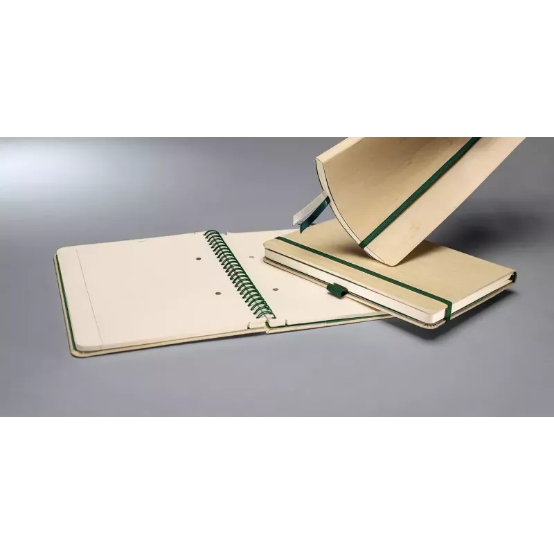 Bloco de notas Sigel Conceptum A5 194 folhas bambu bege