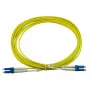 Cabo de patch de fibra ótica BlueOptics SFP3131BU2MK — OS2 monomodo, 2 m, LC–LC, 9 µm, duplex integral