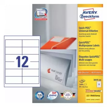 Etiqueta autocolante AVERY 3659-200