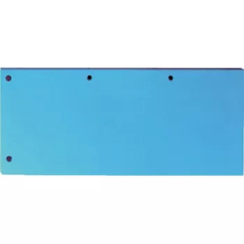 Separadores Elba Duo, 240 x 105 mm, 160 g/m², azul, 60 unid.
