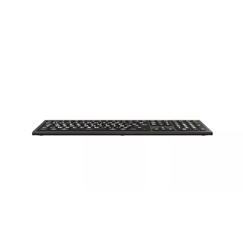 Logickeyboard teclado USB AZERTY francês LKB-LPWB-A2M-FR com fio interruptores de tesoura