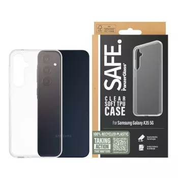 Capa TPU PanzerGlass SAFE. by ® Samsung Galaxy A35 5G | Transparente