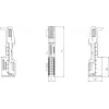 Siemens 6ES7193-6BP00-0BA0 Terminais elétricos